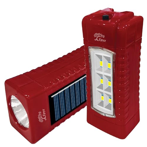 Epyz Solar Light Outdoor Rechargeable LED Torch Lights for