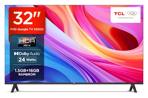 TCL 79.97 cm (32 inches) Metallic Bezel-Less S Series Full