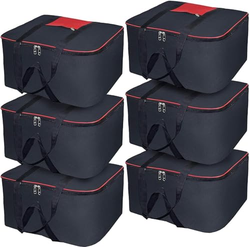 Just Mart 6 Pack Moisture Proof Nylon Medium Size Underbed