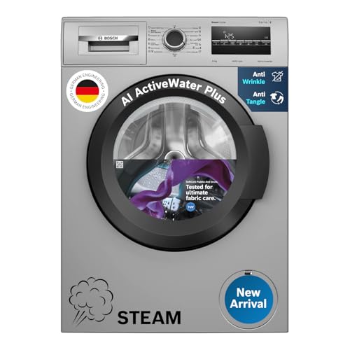 Bosch 8 kg 5 Star Fully-Automatic Front Loading Washing