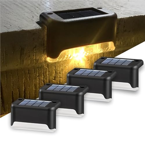 Btag Sun-Powered Deck Light, Rechargeable Waterproof LED