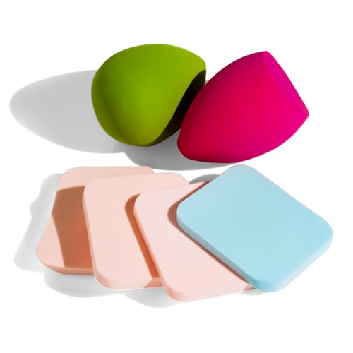 6 Pcs Beauty Blender Sponge Set, Blending Puff for