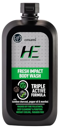 HE Fresh Impact 200ml Body Wash| Shower Gel for Face, Body