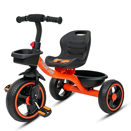 Amazon Brand - Symactive Tricycle for Kids | Plug N Play |