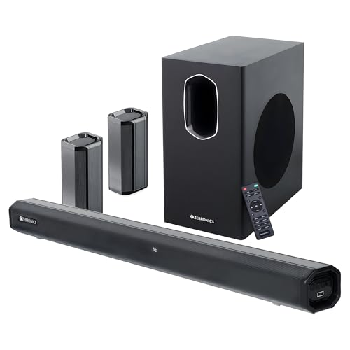 ZEBRONICS Juke BAR 7600 Soundbar, 300 Watts, 5.1 Surround,