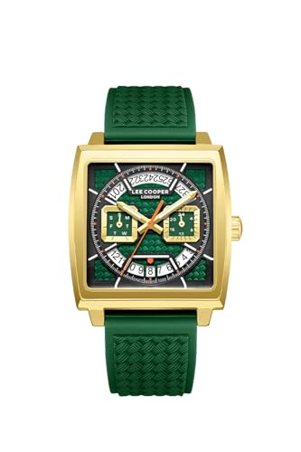 Lee Cooper Analog Green Dial Men's Watch-LC08065.177
