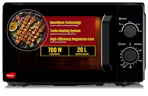 Pigeon 20L Nano Wave Solo Microwave Oven | 700 Watts | 5