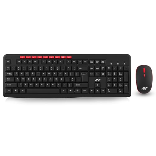 ANT WK200 Nano Wireless Keyboard and Mouse Combo, 2.4 GHz