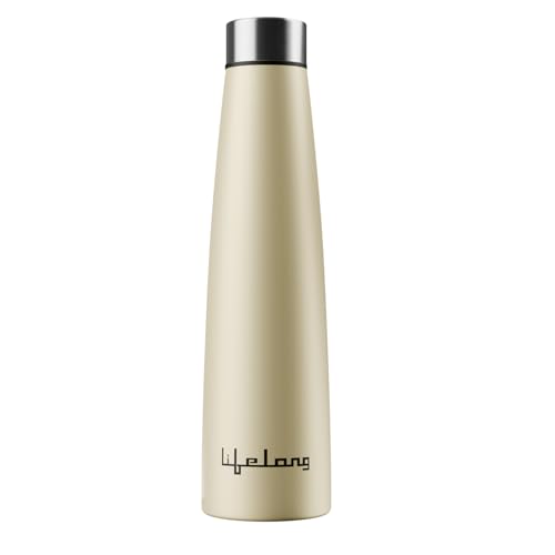 Lifelong Stainless Steel Water Bottle 900ml | Durable,