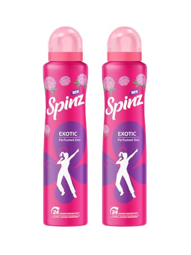 New Spinz Exotic Perfumed Deo for Women, Long Lasting
