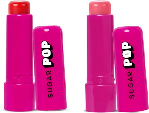 SUGAR POP Nourishing Lip Balm Pack of 2 | Shea-Butter &