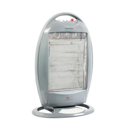 RR Signature GLAREX Halogen Room Heater 1200 Watt | 3 Rod,