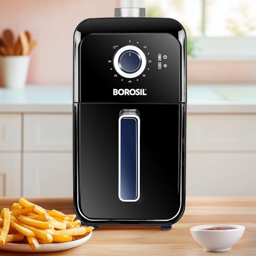 Borosil Best 1350W Slim Air Fryer (3.6 L) | 4 in 1 Function