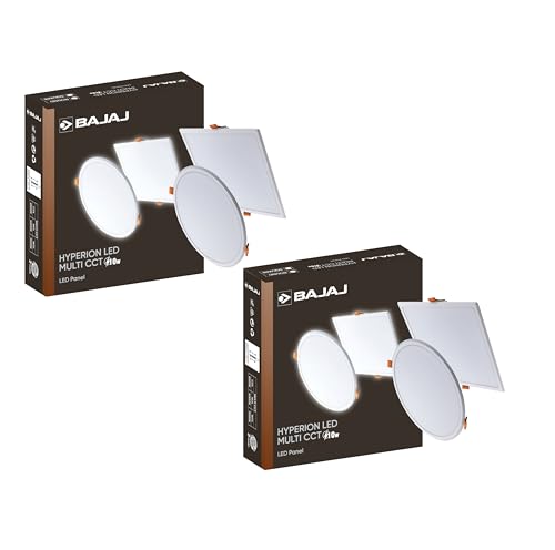 Bajaj Hyperion LED Multi CCT Panel 10W Round | 10W Round