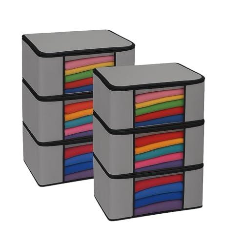 JEYANG Non Woven Saree Cover And Cloth Organizer with Clear