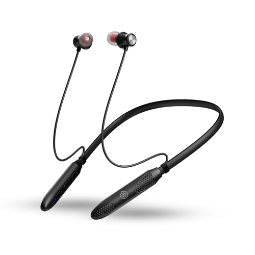 OOGE Tune 15 Wireless Neckband (Black) Bluetooth 5.3,