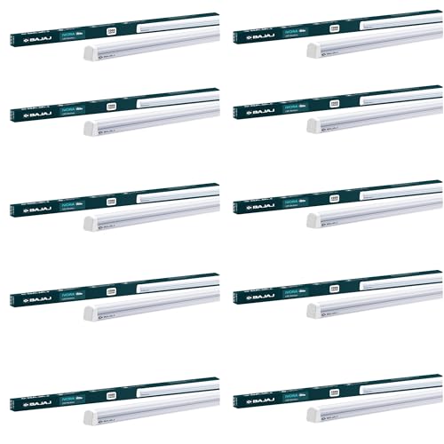 Bajaj 20W Cool Day Light LED Tubelight (Pack Of 10) | LED