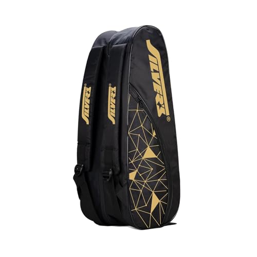 Silver`s Phantom Badminton Kit-Bag (Black)|Double