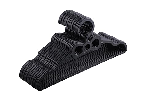 WEWEL 25 Pack Premium Clothes Hangers for Hanging Cloths,