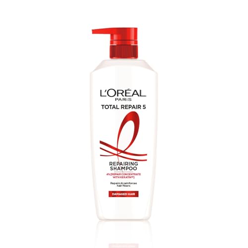 L'Oral Paris Total Repair 5 Shampoo, For Repairing 5 signs