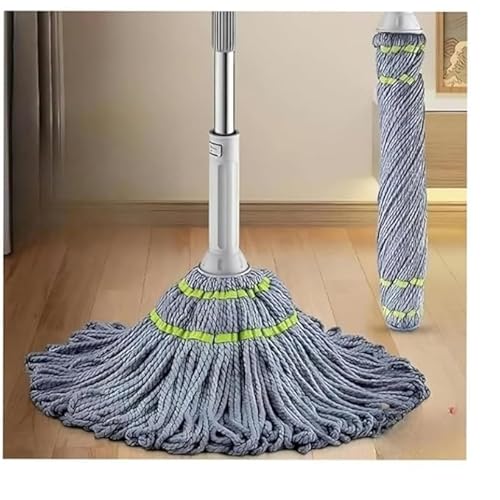 Mevigo Microfiber Twist Mop for Floor Cleaning, Squeeze