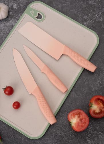 Sunderlook Knife Set for Kitchen ^ Professional 3 Pieces