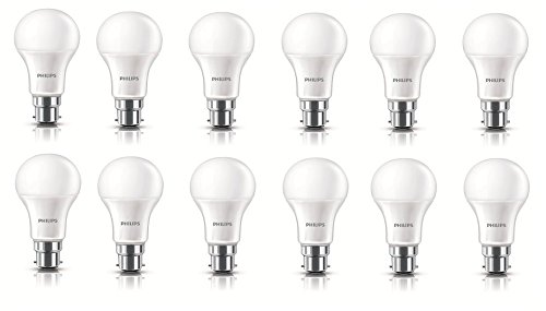 Philips Ace Saver 10.5W B22 LED Bulb,Cool Day Light,Pack of
