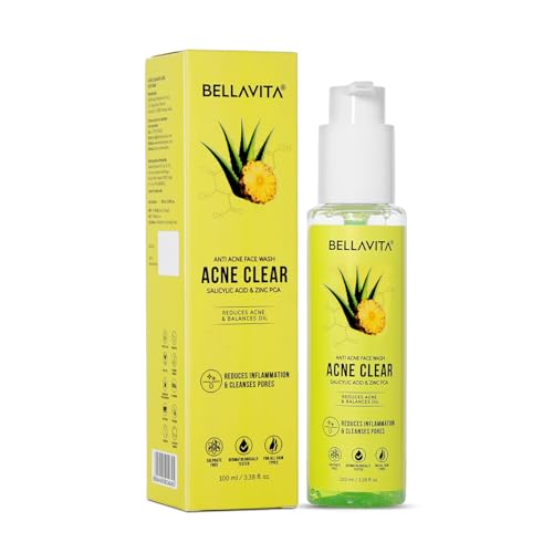 BELLAVITA Salicylic Acid & Niacinamide Anti-Acne Face Wash