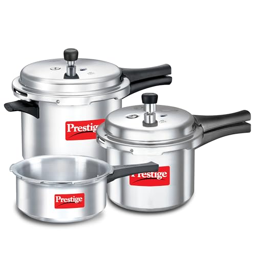 Prestige 2L+3L+5 Litres Popular Max Outer Lid Aluminium