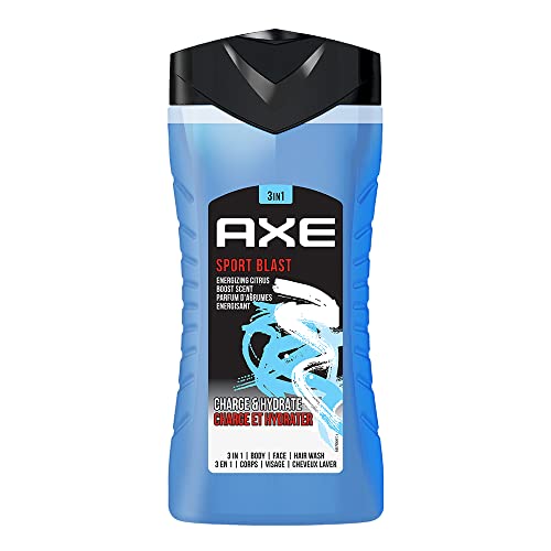 Axe Sports Blast 3 In 1 Body, Face & Hair Wash For Men,