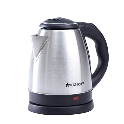 Wonderchef Crescent Electric Kettle 1.5 Litres, 2 years