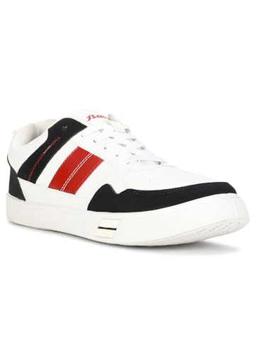 bATA adam e 24 mENS cASUAL sNEAKERS IN sILVER wHITE