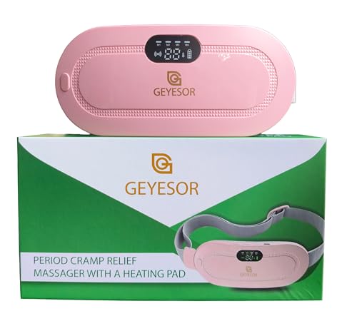 GEYESOR Portable Cordless Heating Pad and Menstrual