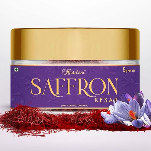 Hasitam (5gm) Pure Original Kashmiri Saffron/Kesar/Kumkuma