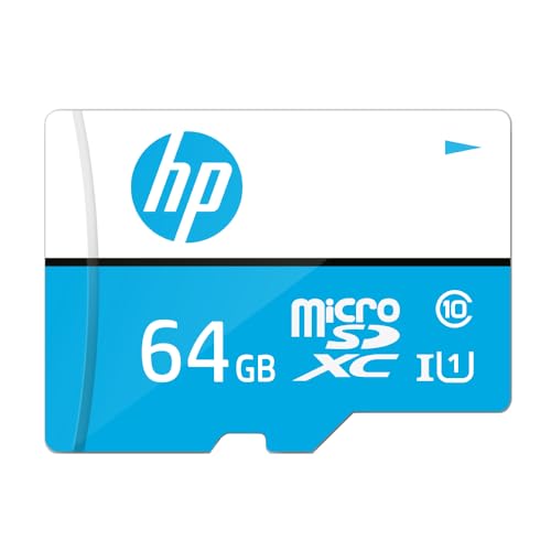 HP 64GB MicroSD Memory Card SDXC mx310 Class 10, UHS-I, U1