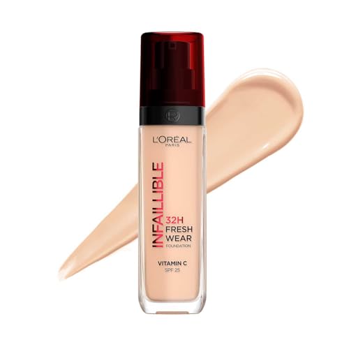 L'Oreal Paris Liquid Foundation, Oil Absorbing Formula,