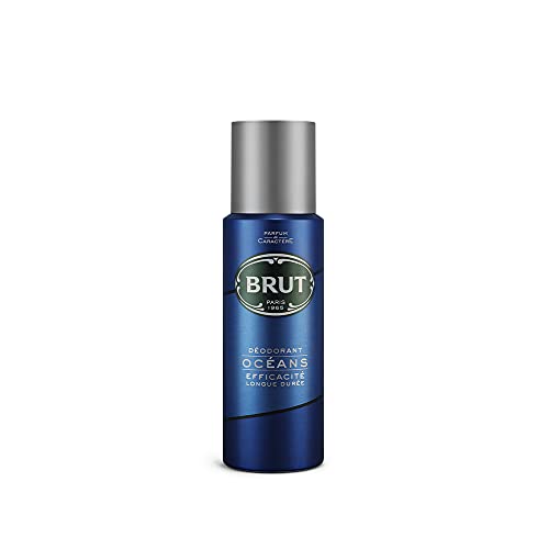 Brut Ocean Deodorant Body Spray for Men, Masculine