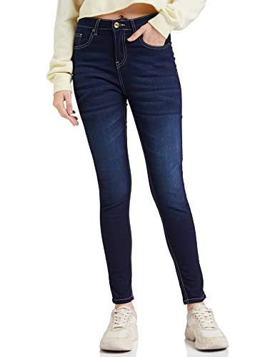 Amazon Brand - Symbol Women's Skinny Jeans (SS19DNM002E_Raw