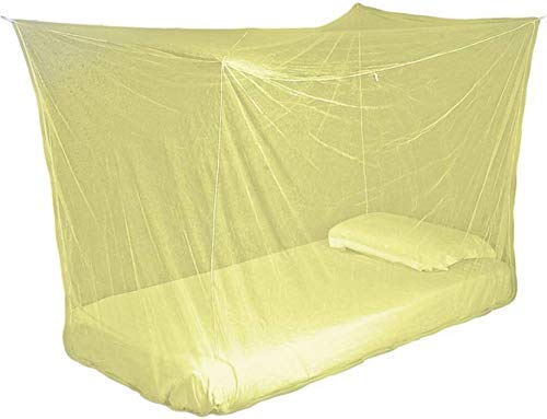 Divayanshi Ivory Mosquito Net for Single Bed/Double Bed,