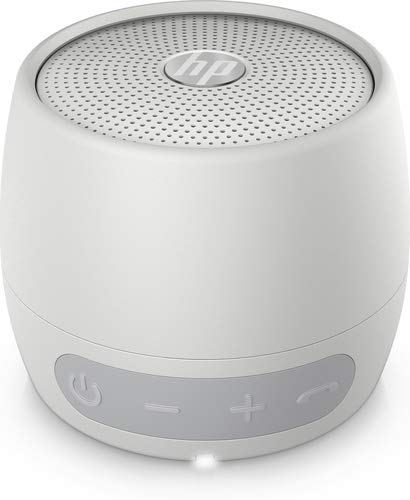 HP 360 Mono Portable Silver Bluetooth Speaker with Built-in
