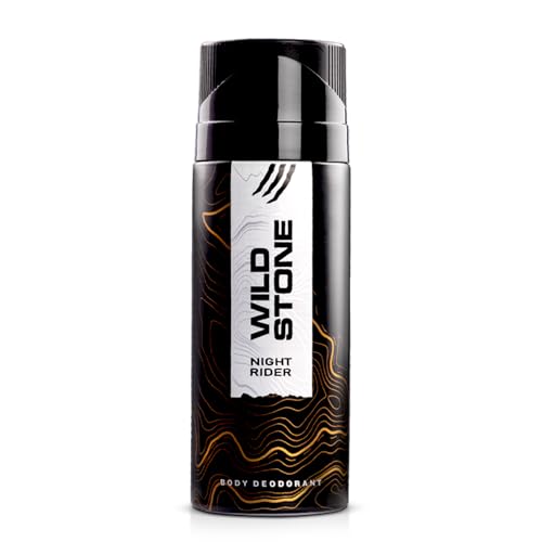 Wild Stone Night Rider Deodorant for Men, 165ml