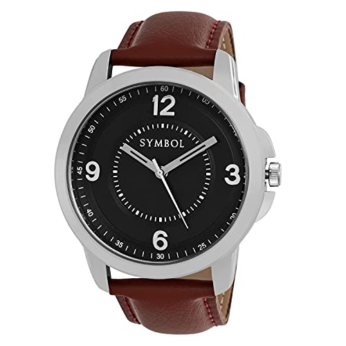Amazon Brand – Symbol Spring-Summer’21 Analog Black Dial
