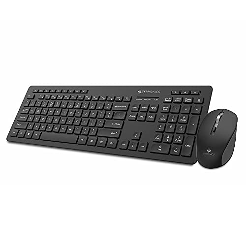Zebronics Zeb-Companion 500 2.4GHz Wireless Keyboard &