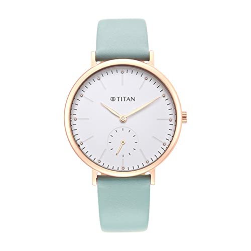 Titan Women Metal Analog White Dial