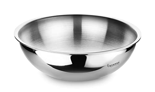 Crystal TriPro -Triply Stainless Steel Tasla – 18 cm