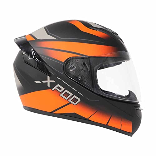TVS XPOD Aerodynamic Helmet for Men-ISI Certified,