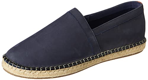 Hush Puppies Mens Espadrille Nubuck Blue Sneaker - 10 UK