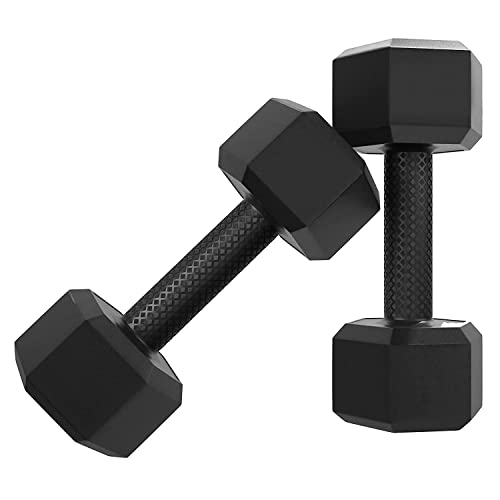 Star X Hexa PVC 1KG Fixed Dumbbell Set for Home Gym