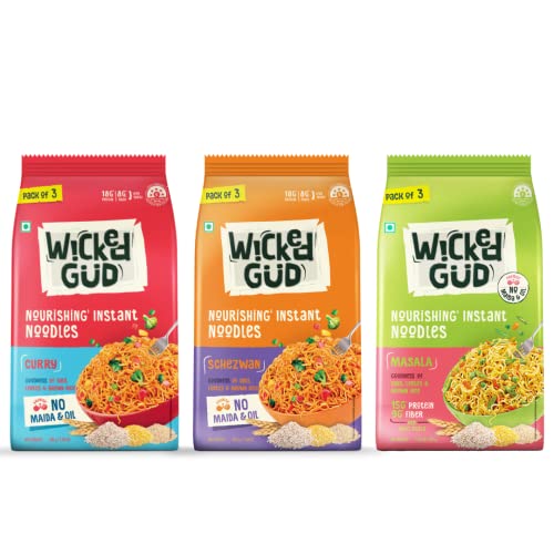 WickedGud Nourishing Instant Noodles Range | No Maida | No