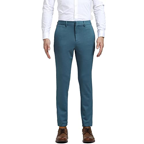 JACK & JONES Slim Fit Trouser (299444304_Teal_54)